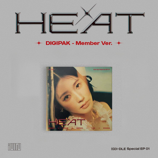 (G)I-DLE - HEAT - DIGIPAK - MEMBER Version