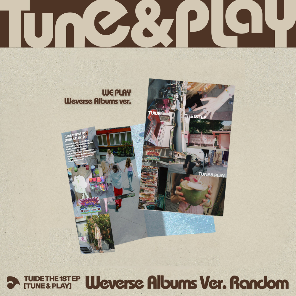 TUIDE - TUNE & PLAY - Weverse Albums Version
