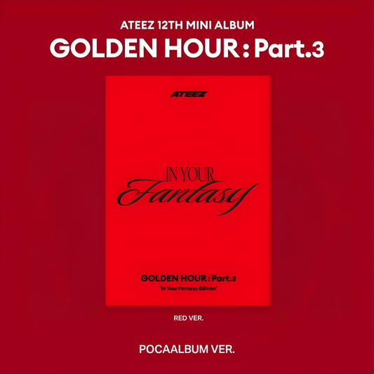 ATEEZ - GOLDEN HOUR : Part.3 'In Your Fantasy Ediition' - POCAALBUM Version