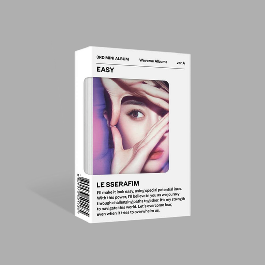 LE SSERAFIM - EASY - Weverse Album Version