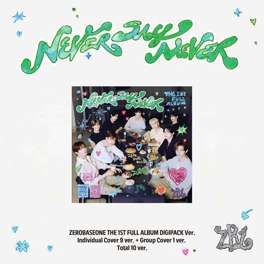 ZEROBASEONE - NEVER SAY NEVER - DIGIPACK Version