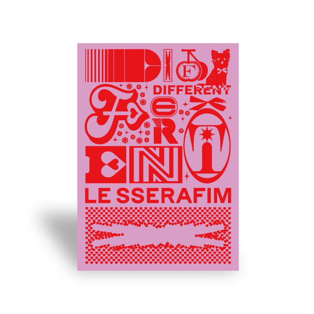 LE SSERAFIM - DIFFERENT - LIMITED EDITION