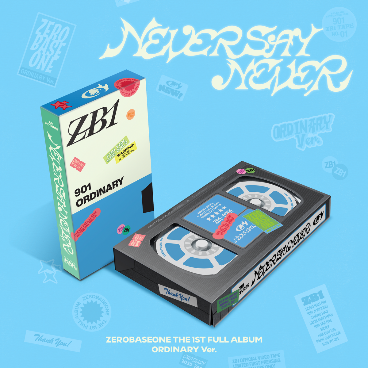 ZEROBASEONE - NEVER SAY NEVER - PHOTOBOOK Version