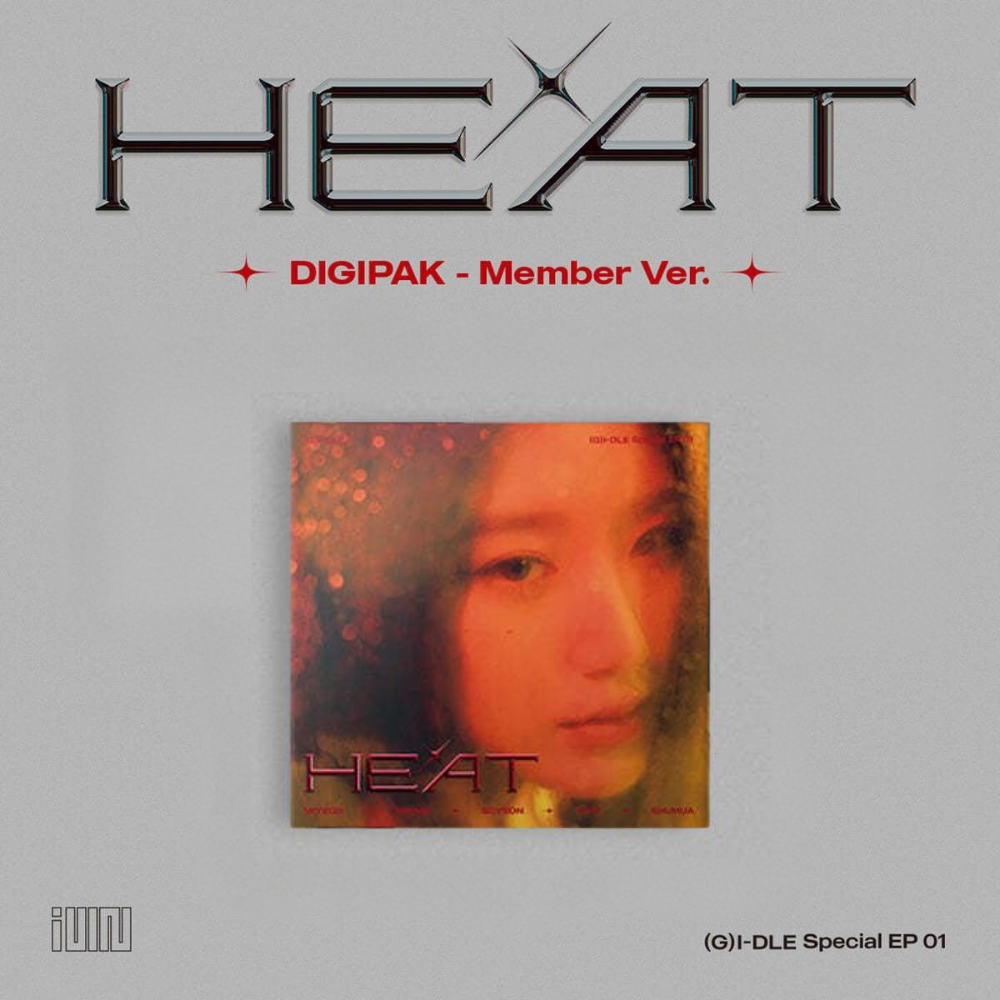 (G)I-DLE - HEAT - DIGIPAK - MEMBER Version