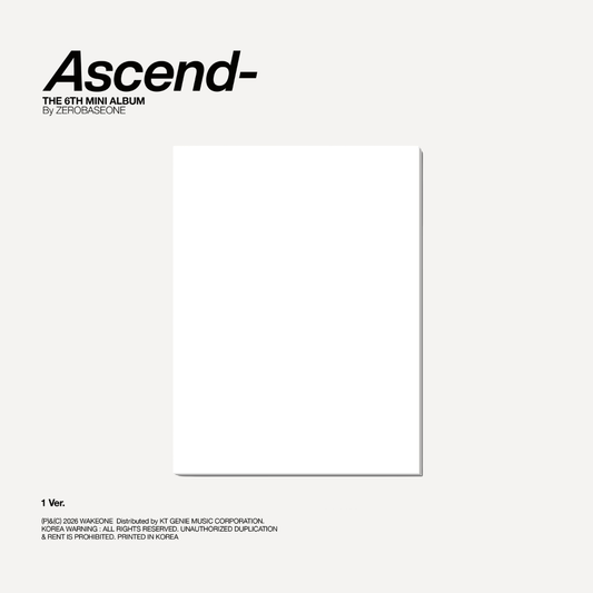 ZEROBASEONE - Ascend- - Photobook Version