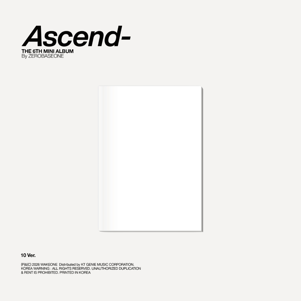 ZEROBASEONE - Ascend- - Photobook Version