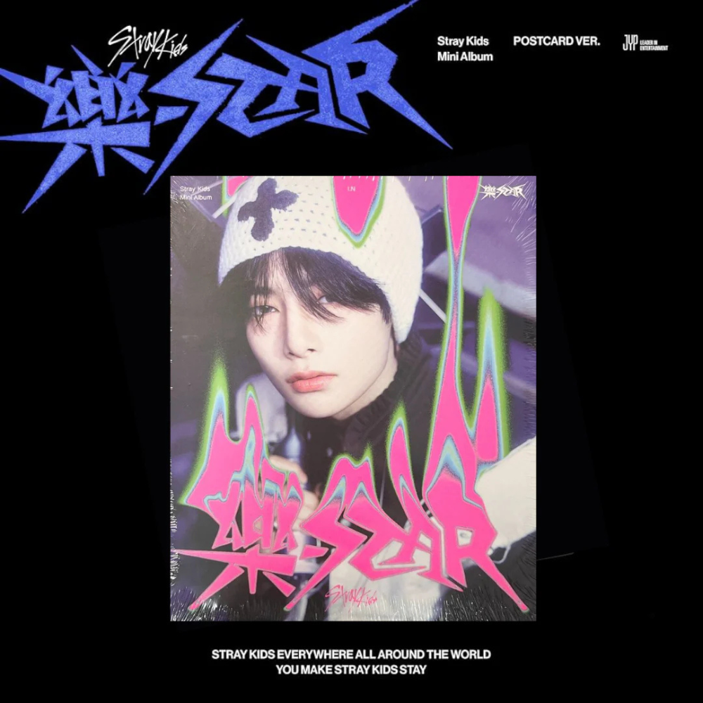 STRAY KIDS - 樂-STAR (ROCK STAR) - Postcard Version