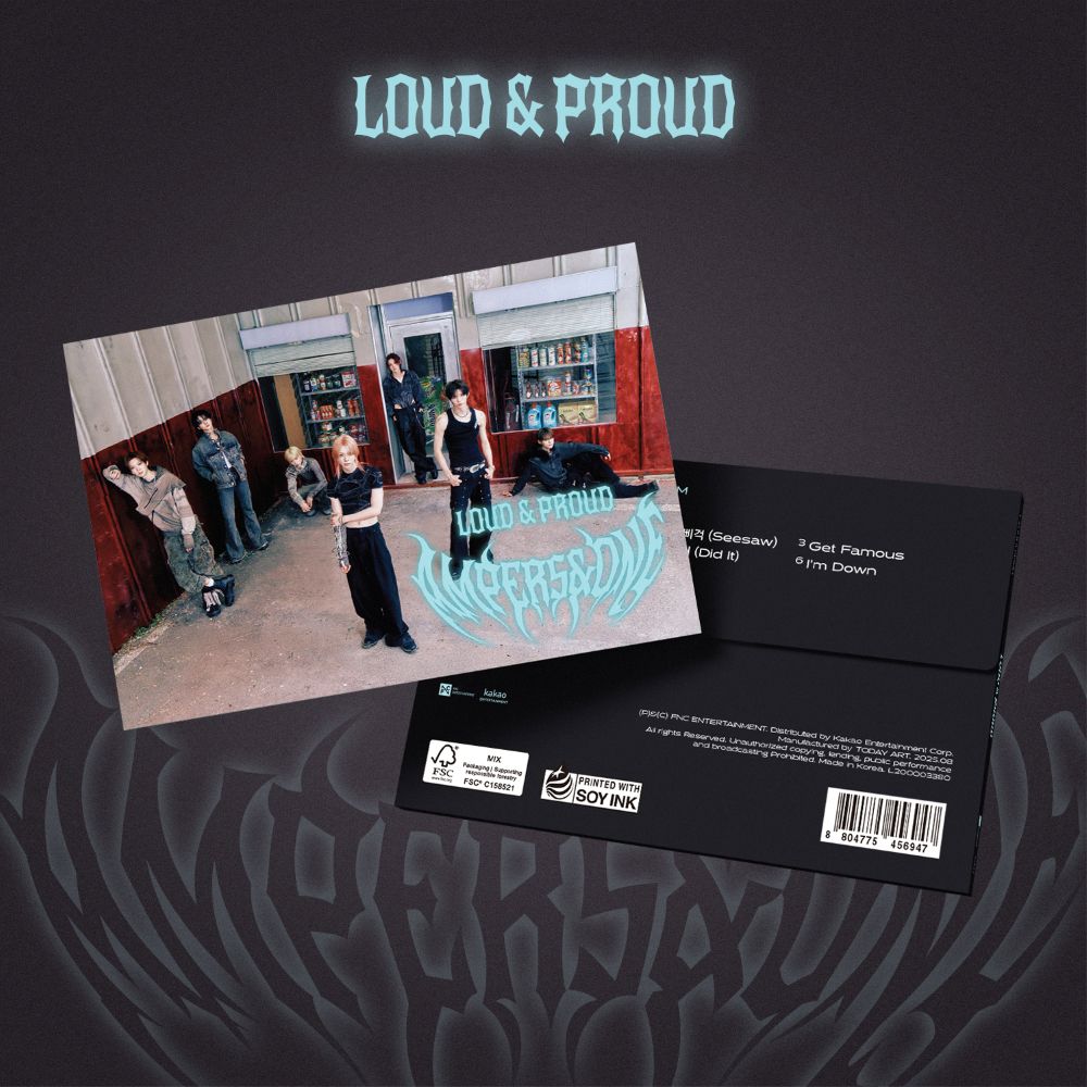AMPERS&ONE - LOUD & PROUD - POSTCARD Version
