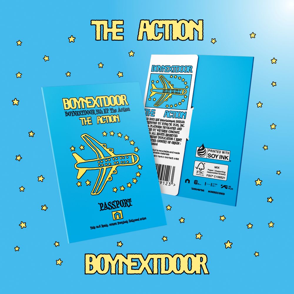 BOYNEXTDOOR - The Action - Weverse Albums Version