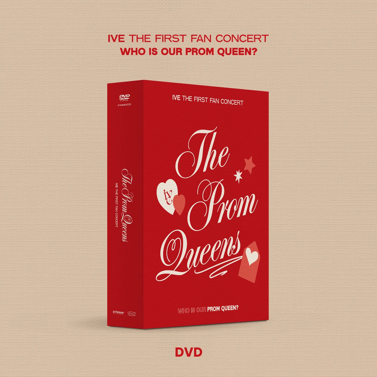 IVE - THE FIRST FAN CONCERT - THE PROM QUEENS - DVD