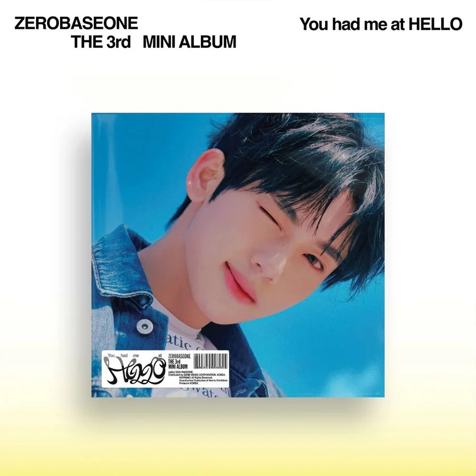 ZEROBASEONE - You had me at HELLO - Digipack Version