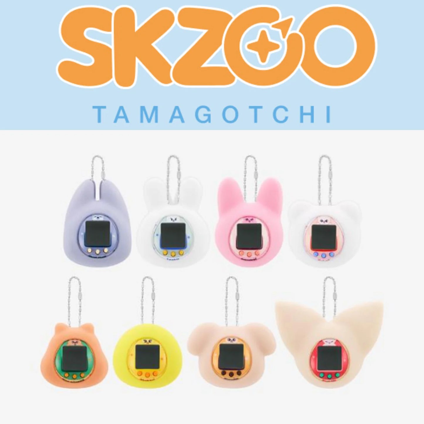 STRAY KIDS - SKZOO TAMAGOTCHI & CASE SET
