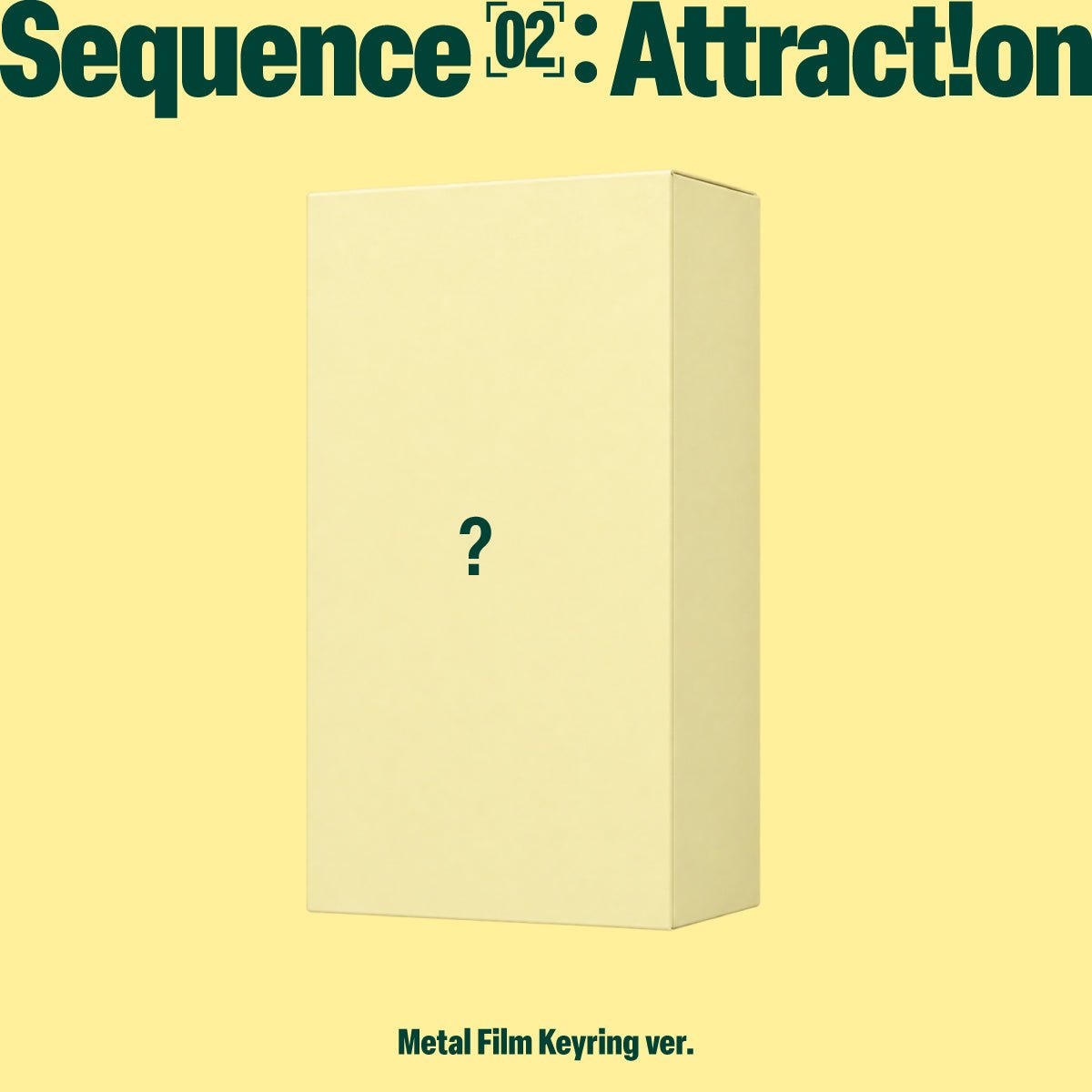 AND2BLE - Sequence 02: Attraction - Metal Film Keyring Version