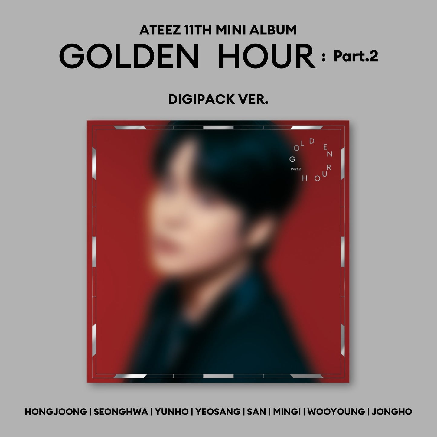 ATEEZ - GOLDEN HOUR : Part.2 - Digipack Version