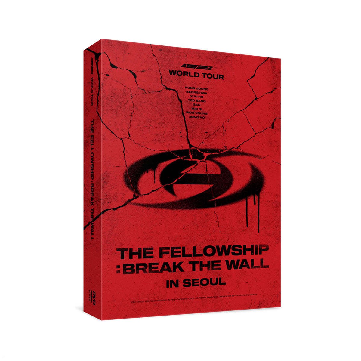 ATEEZ - THE FELLOWSHIP : BREAK THE WALL IN SEOUL - DVD
