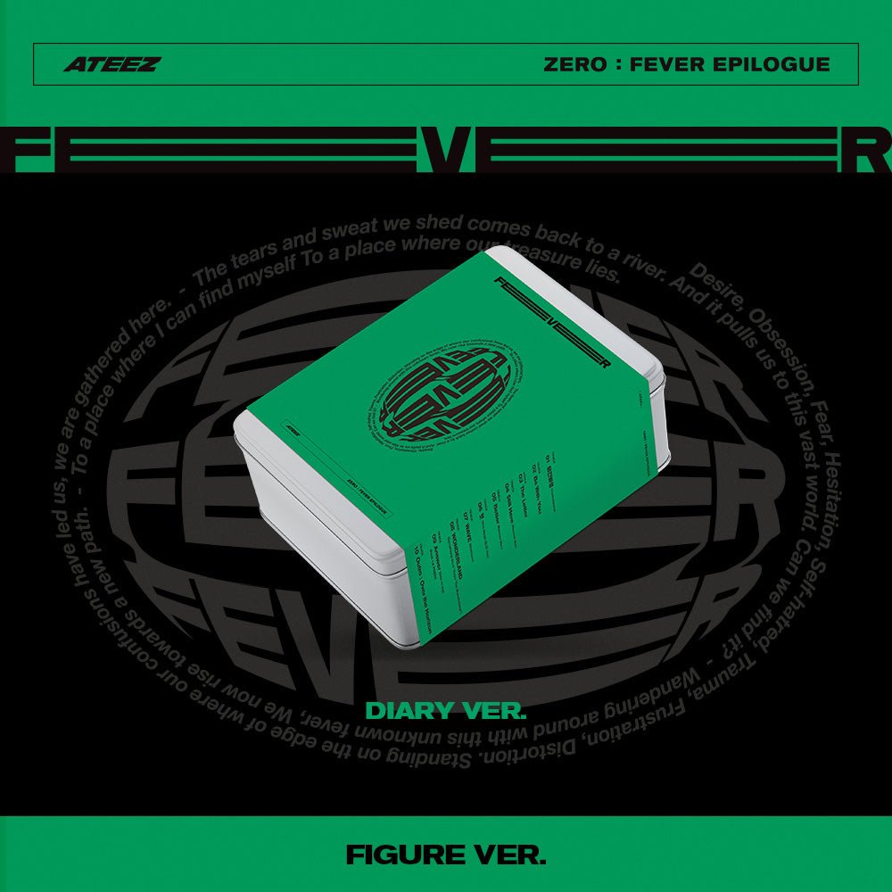 ATEEZ - ZERO : FEVER EPILOGUE - DIARY FIGURE Version