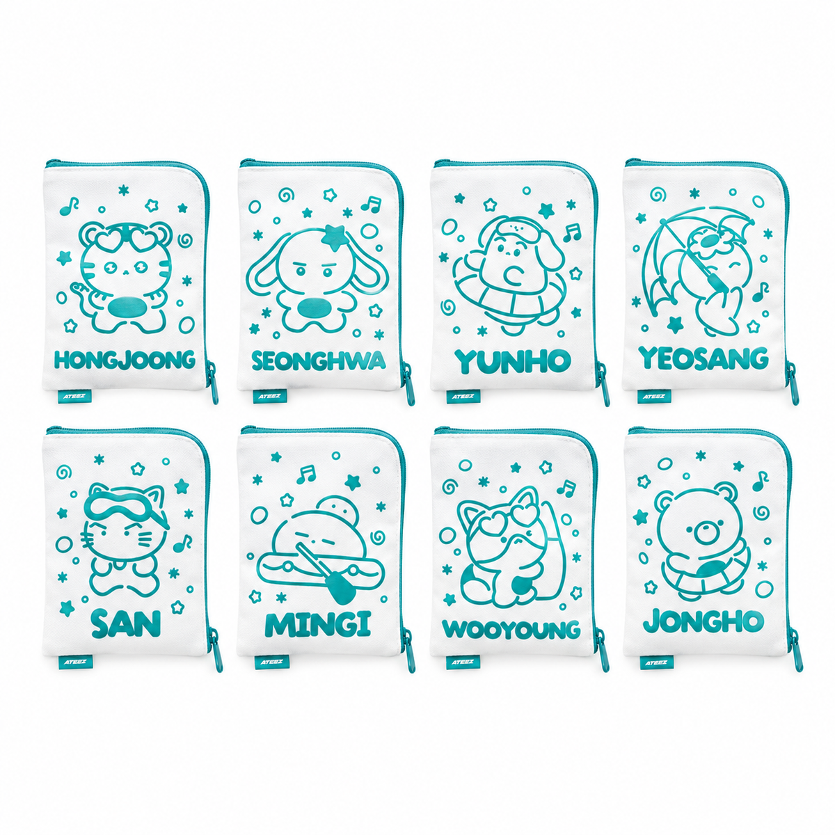 ATEEZ - 8TH ANNIVERSARY MD - Lucky Draw - MINI POUCH