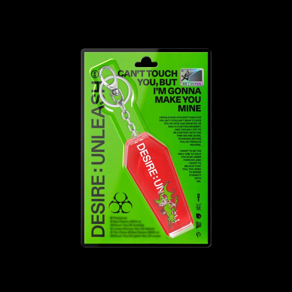 ENHYPEN - DESIRE : UNLEASH - KEYRING Version