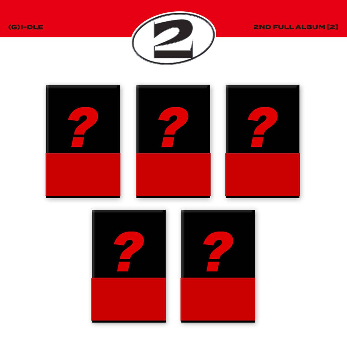 (G)I-DLE - 2 - POCAALBUM Version