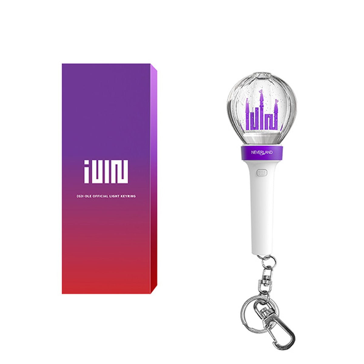 (G)I-DLE - OFFICIAL LIGHTSTICK MINI KEYRING