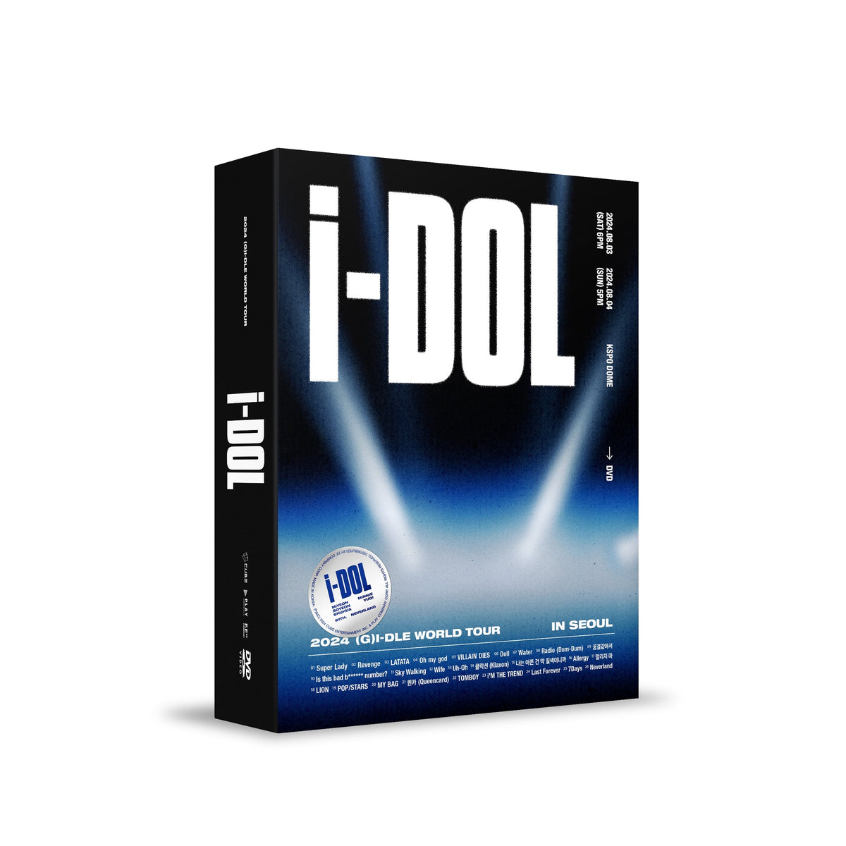 (G)I-DLE - WORLD TOUR - iDOL IN SEOUL - DVD