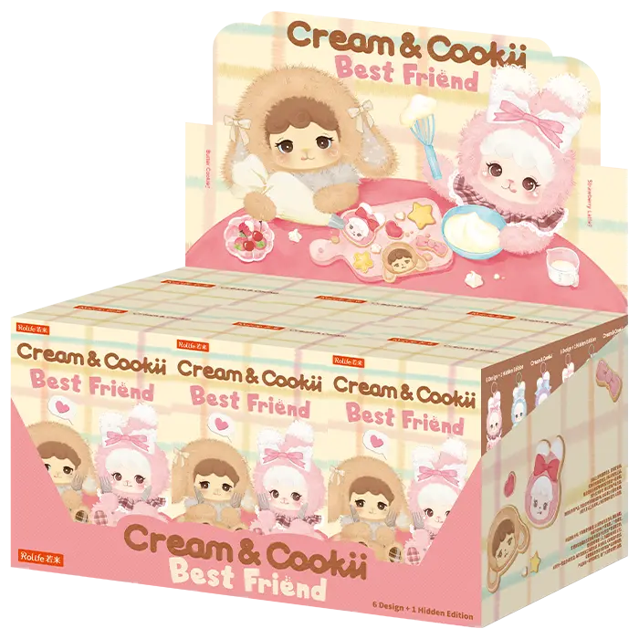 Robotime Cream Bunny & Cookii Bunny - Best Friend