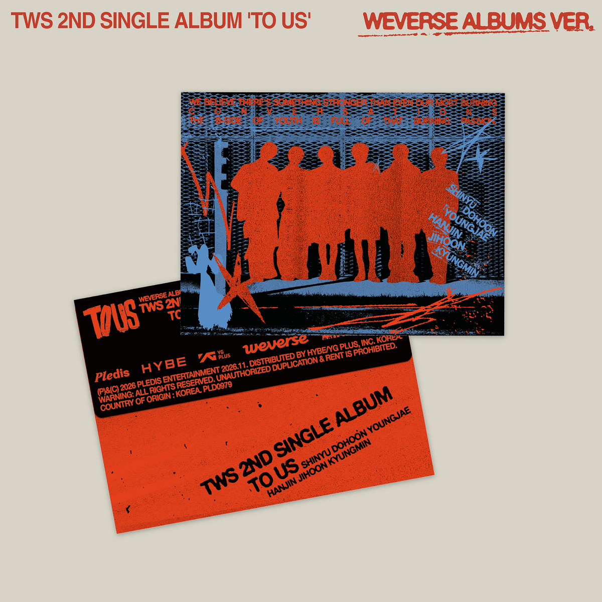 TWS - TO US - Weverse Albums Version