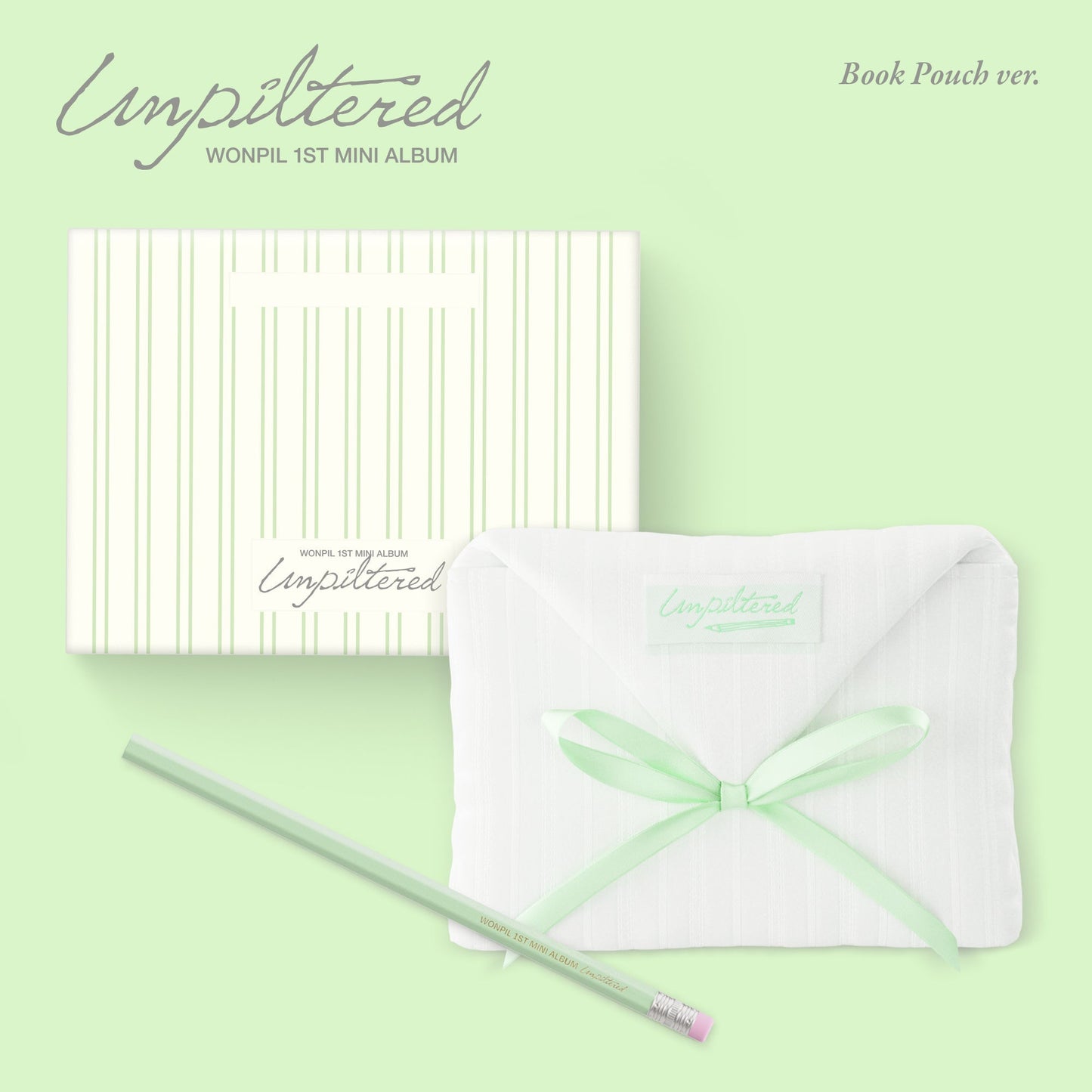 WONPIL - Unpiltered - Book Pouch Version