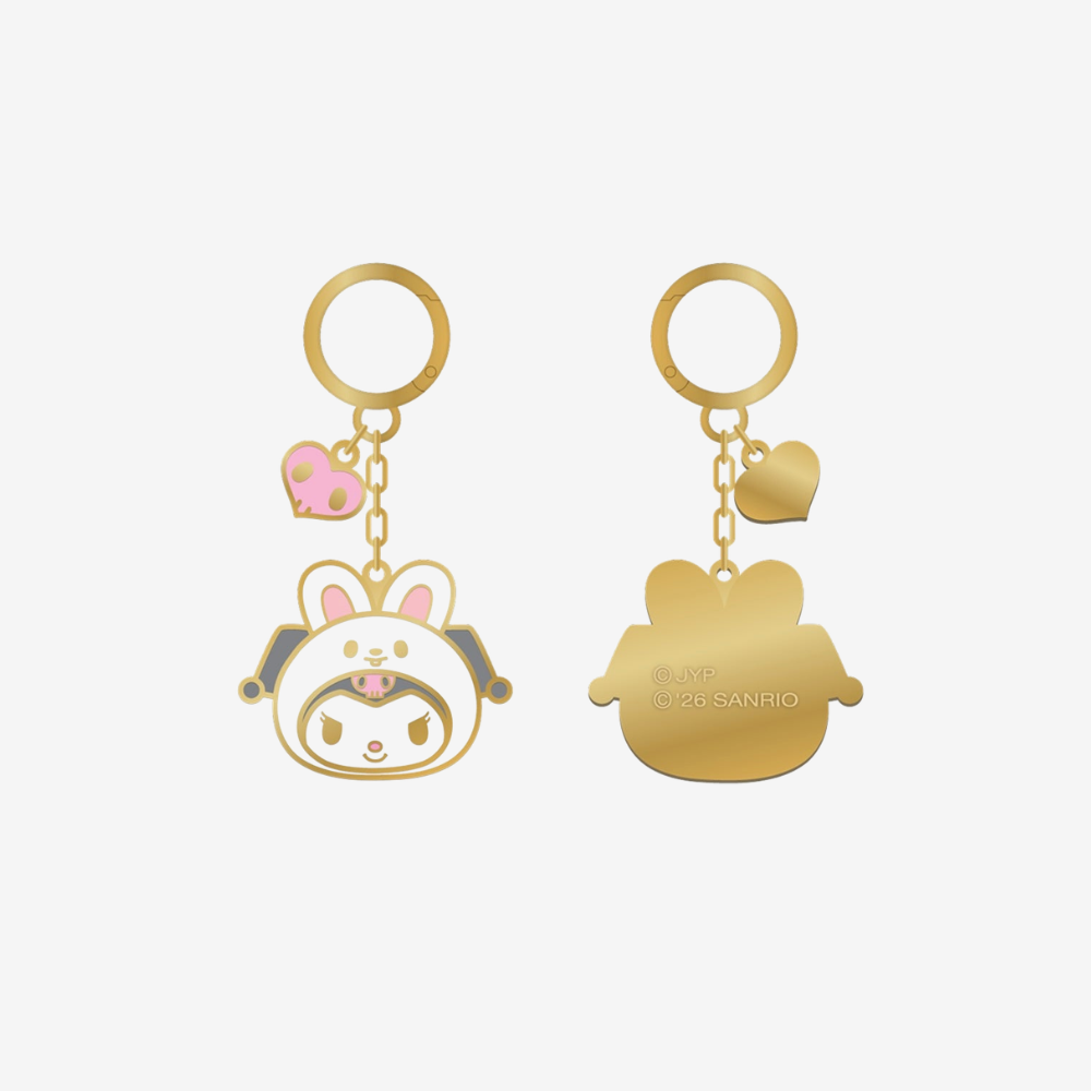 STRAY KIDS - METAL KEYRING - SKZOO X SANRIO CHARACTERS