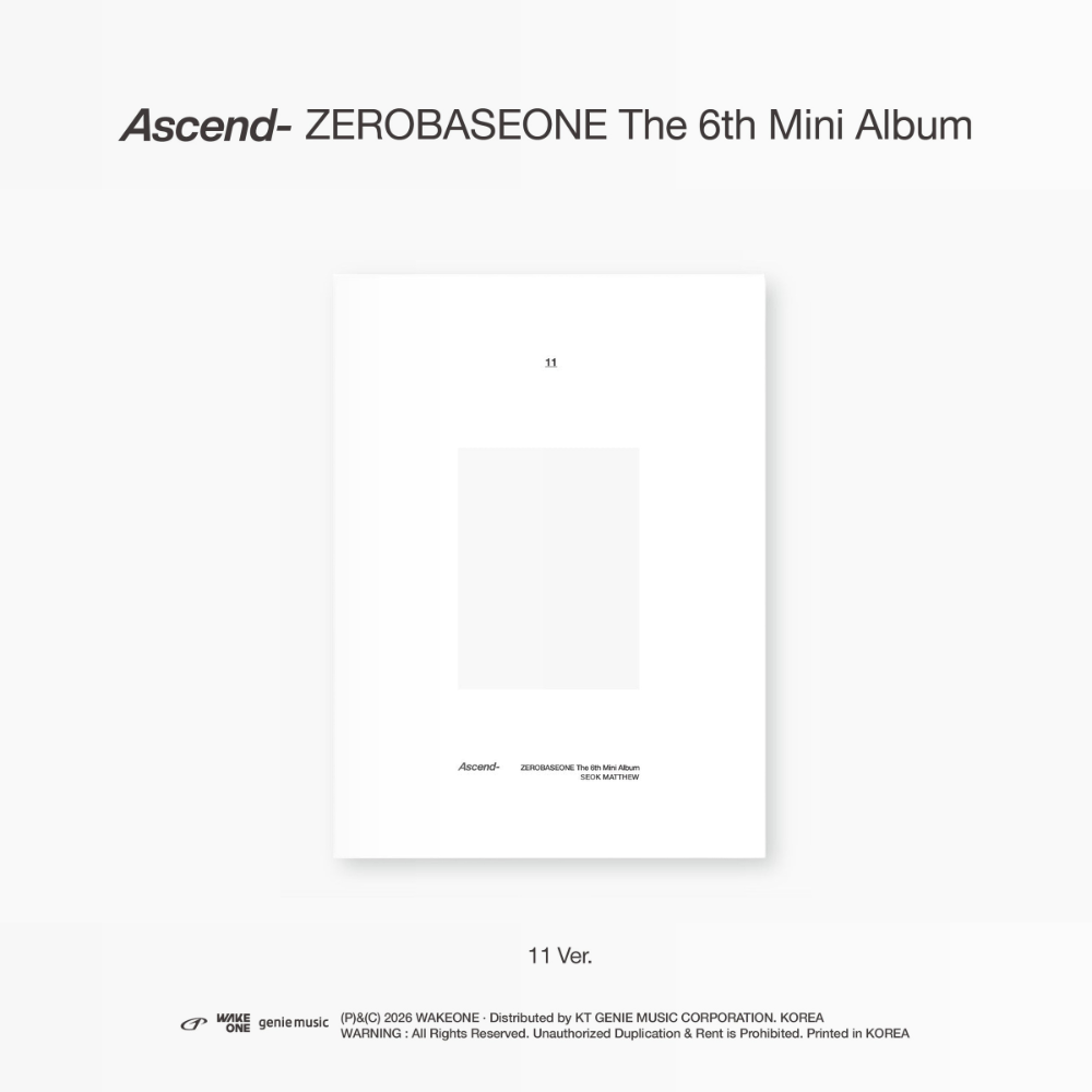 ZEROBASEONE - Ascend- - 11 Version