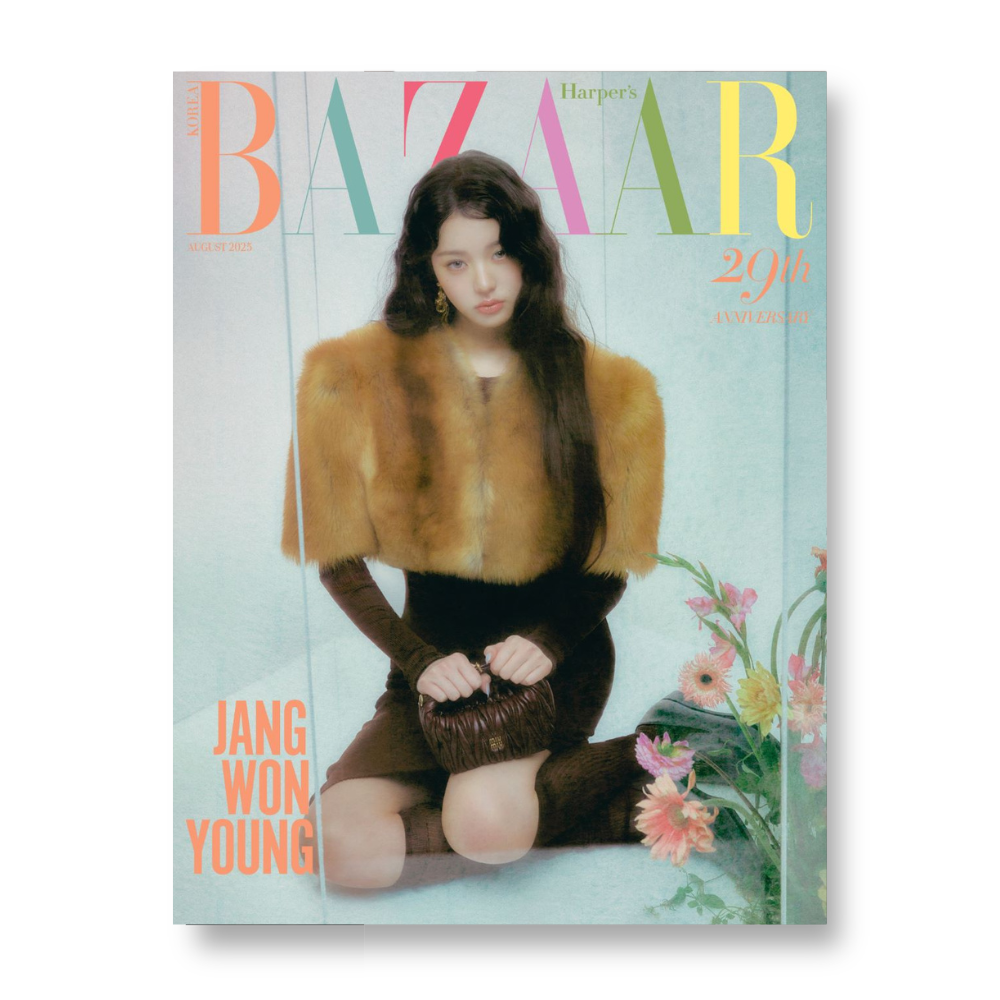 HARPER'S BAZAAR - 2025, August - Cover : JANG WONYOUNG TYPE B