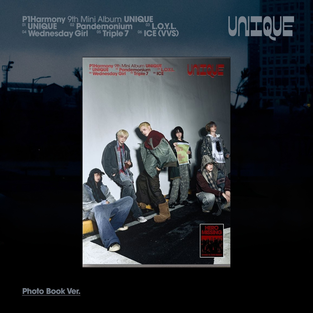 P1Harmony - UNIQUE - Photobook Version – Dalnora