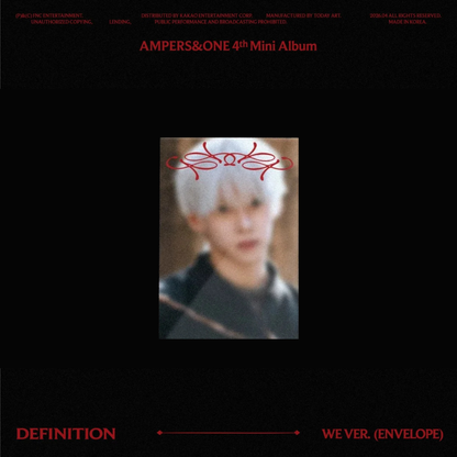 [SET] AMPERS&ONE - 4° Mini Album [DEFINITION] WE Ver.