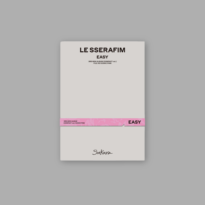 LE SSERAFIM - EASY - Versione COMPATTA