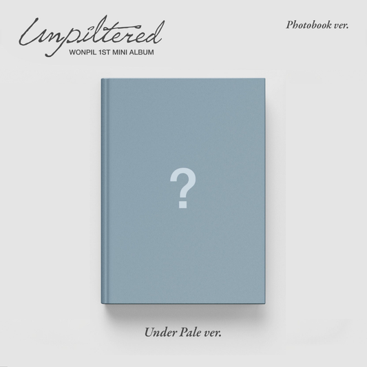 WONPIL - Unpiltered - Photobook Version