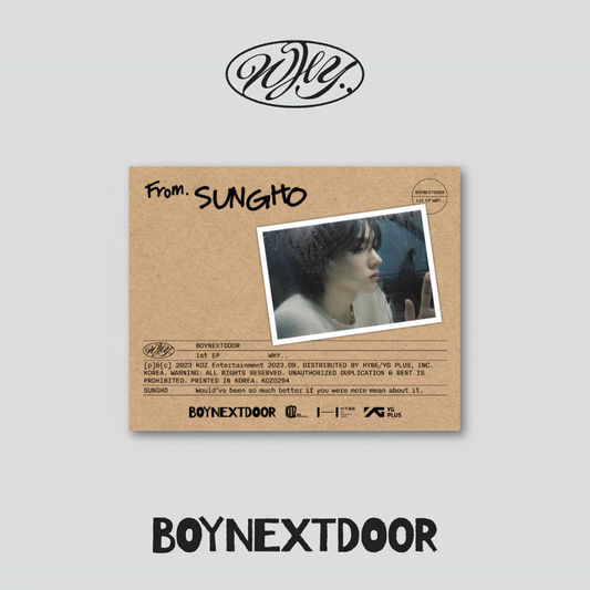 BOYNEXTDOOR - WHY.. - LETTER Version