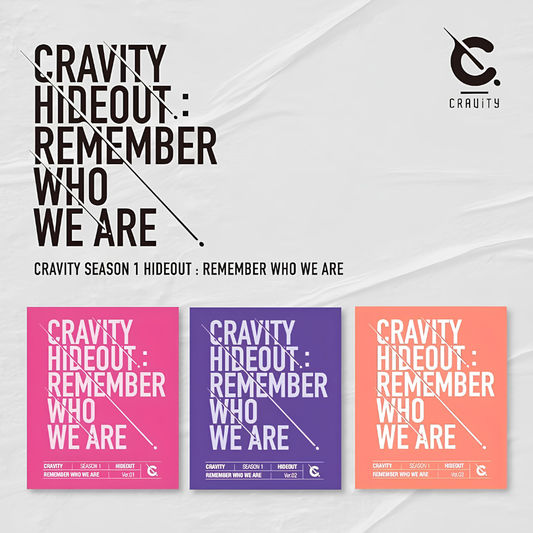 CRAVITY - HIDEOUT: REMEMBER WHO WE ARE - SEASON 1