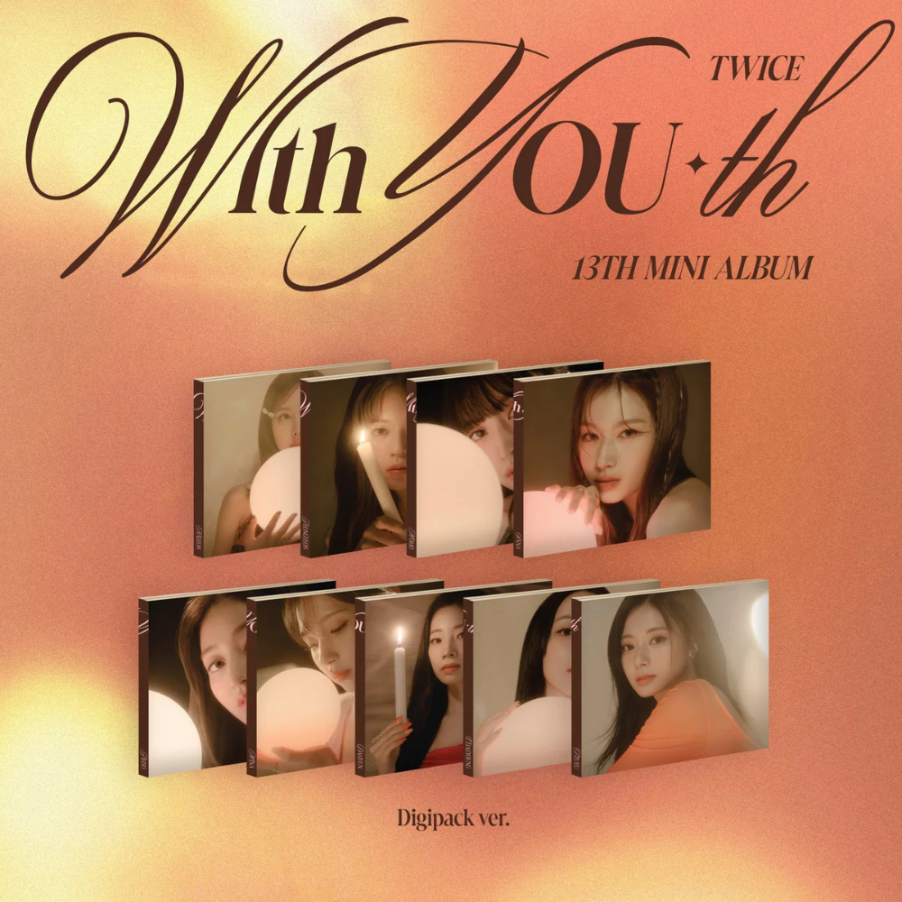TWICE - With YOU-th - DIGIPACK Version