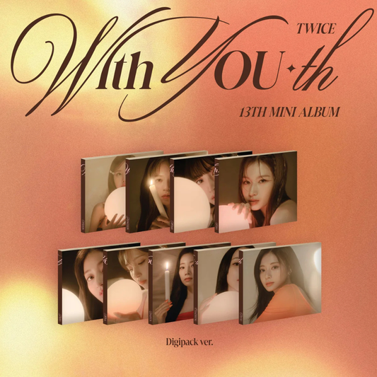 TWICE - With YOU-th - DIGIPACK Version