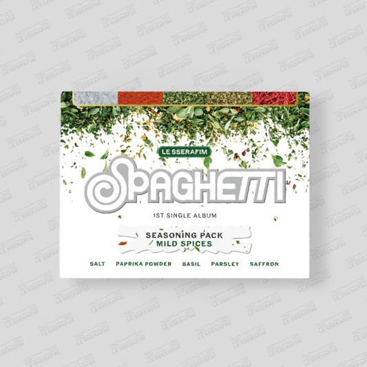 LE SSERAFIM - SPAGHETTI - Weverse Album Version