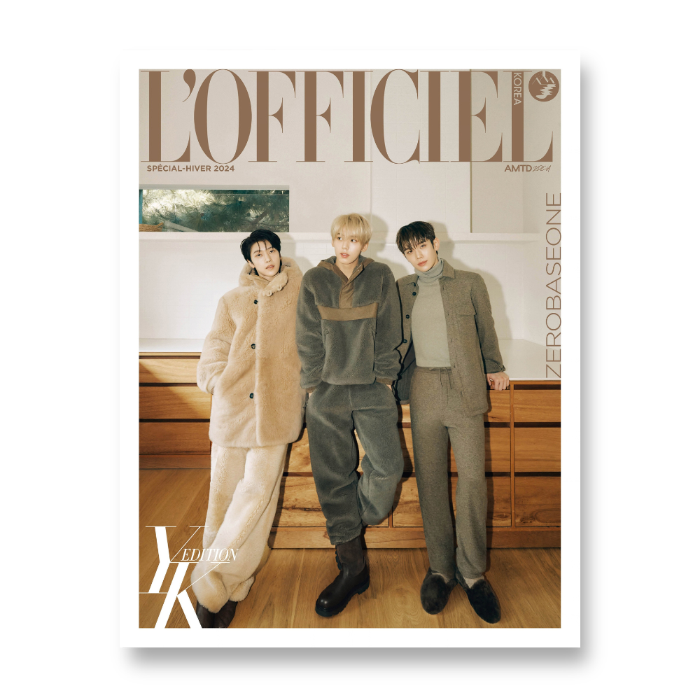 L'OFFICIEL - 2024, Winter Special Edition - Cover : ZEROBASEONE TYPE C