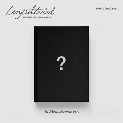 WONPIL - Unpiltered - Photobook Version