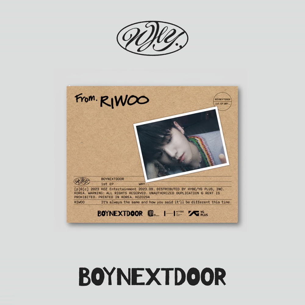 BOYNEXTDOOR - WHY.. - LETTER Version