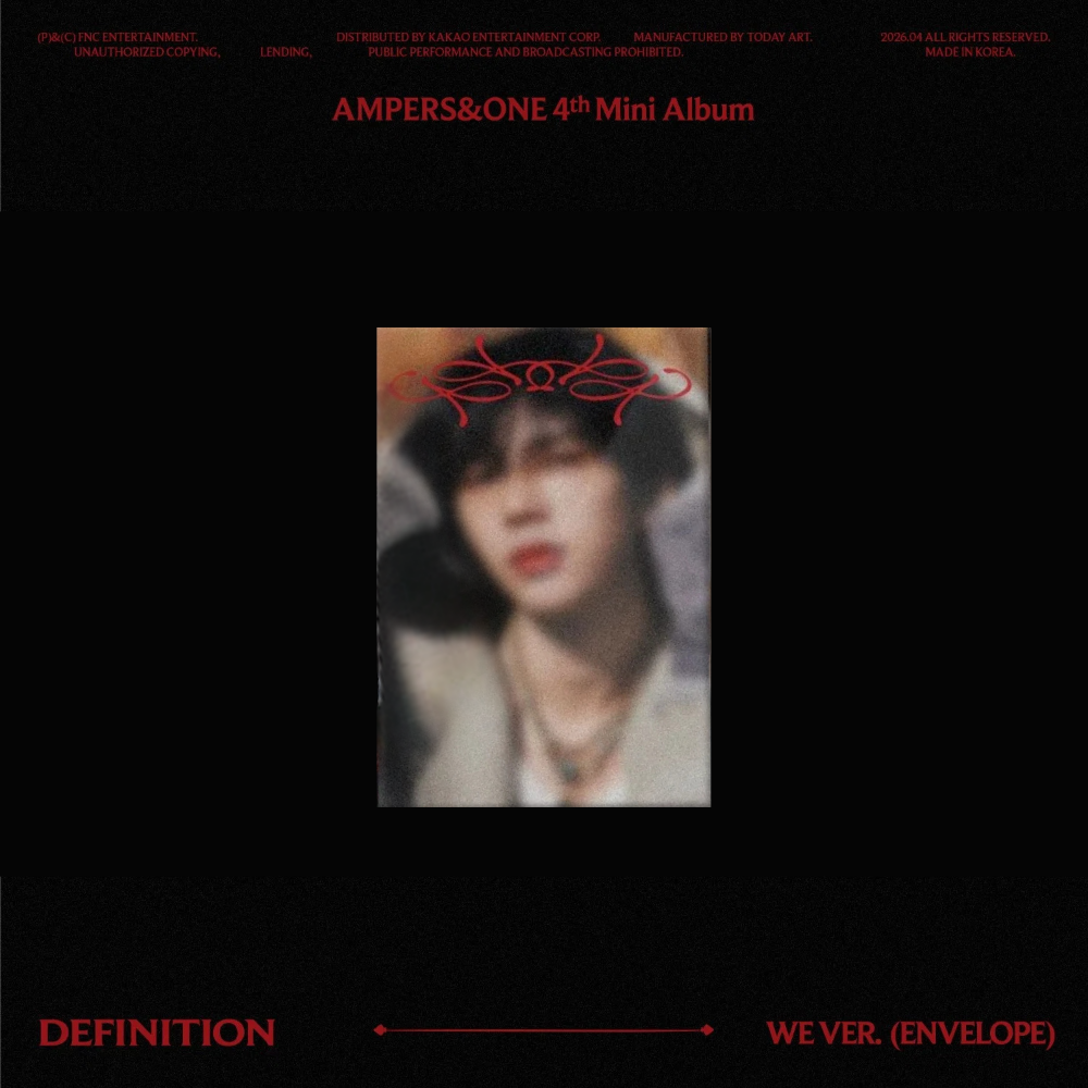 [SET] AMPERS&ONE - 4° Mini Album [DEFINITION] WE Ver.