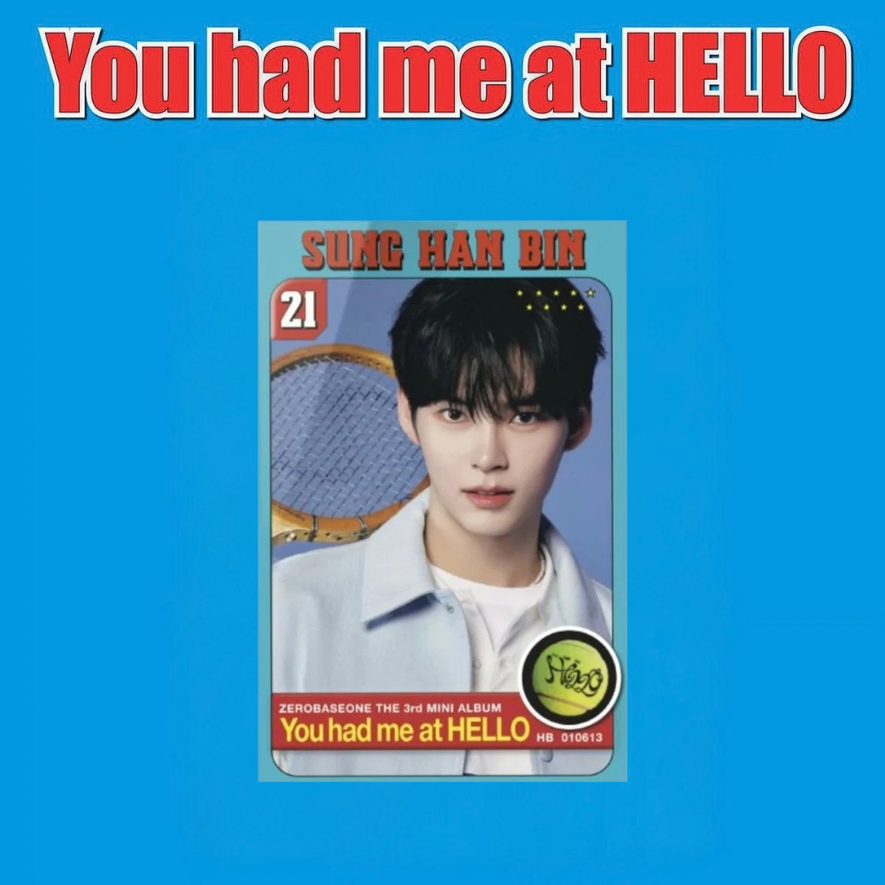 ZEROBASEONE - 3° MINI ALBUM [You had me at HELLO] ZEROSE Ver. (POCA ALBUM)
