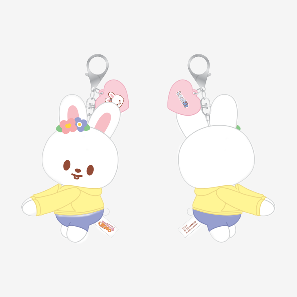 STRAY KIDS - HUG PLUSH KEYRING - SKZOO X SANRIO CHARACTERS