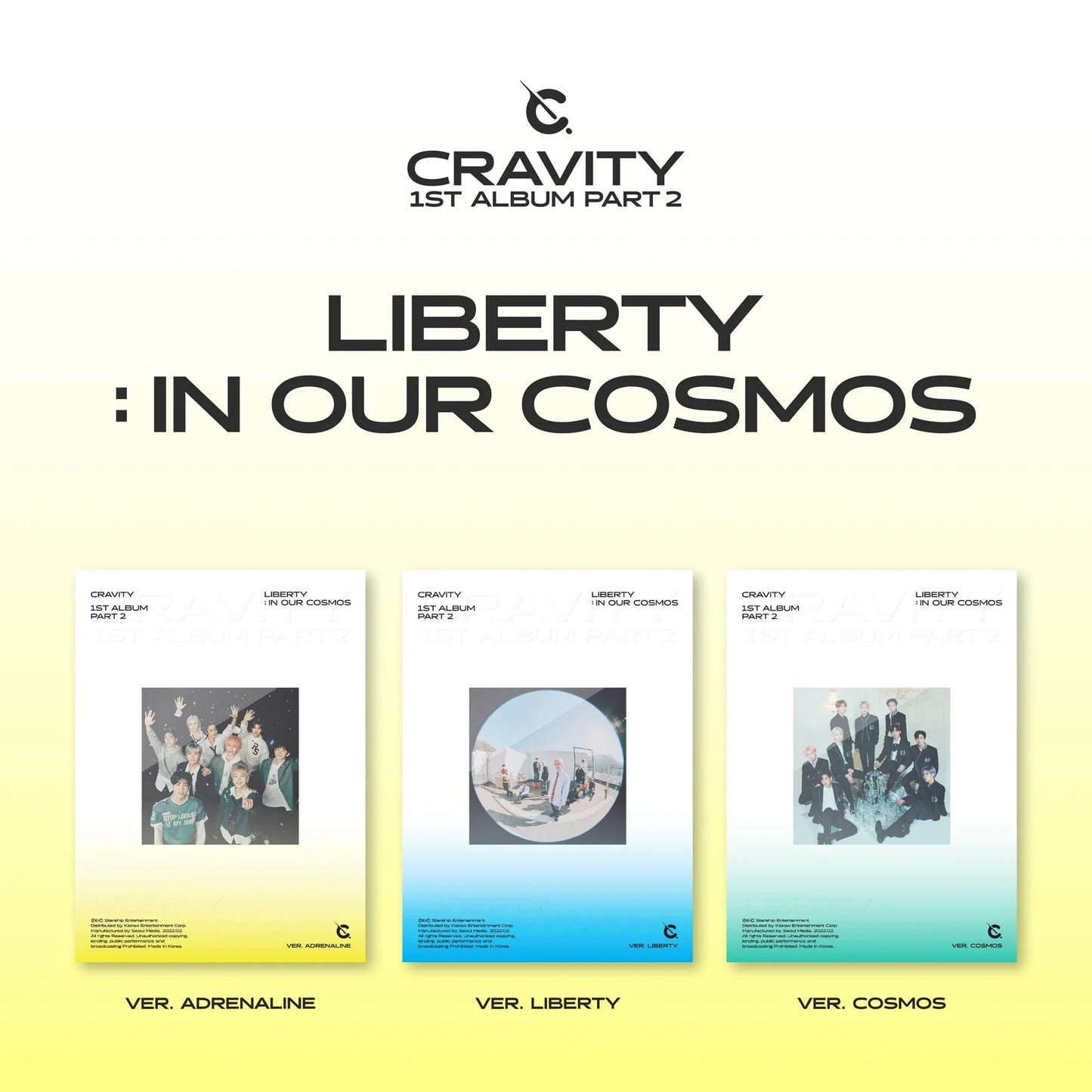CRAVITY - LIBERTY : IN OUR COSMOS Part.2