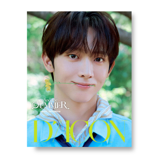 DICON VOLUME N°35 AND2BLE - AND THE SUMMER - Cover : YOO SEUNGEON TYPE A