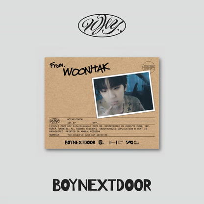 BOYNEXTDOOR - WHY.. - LETTER Version