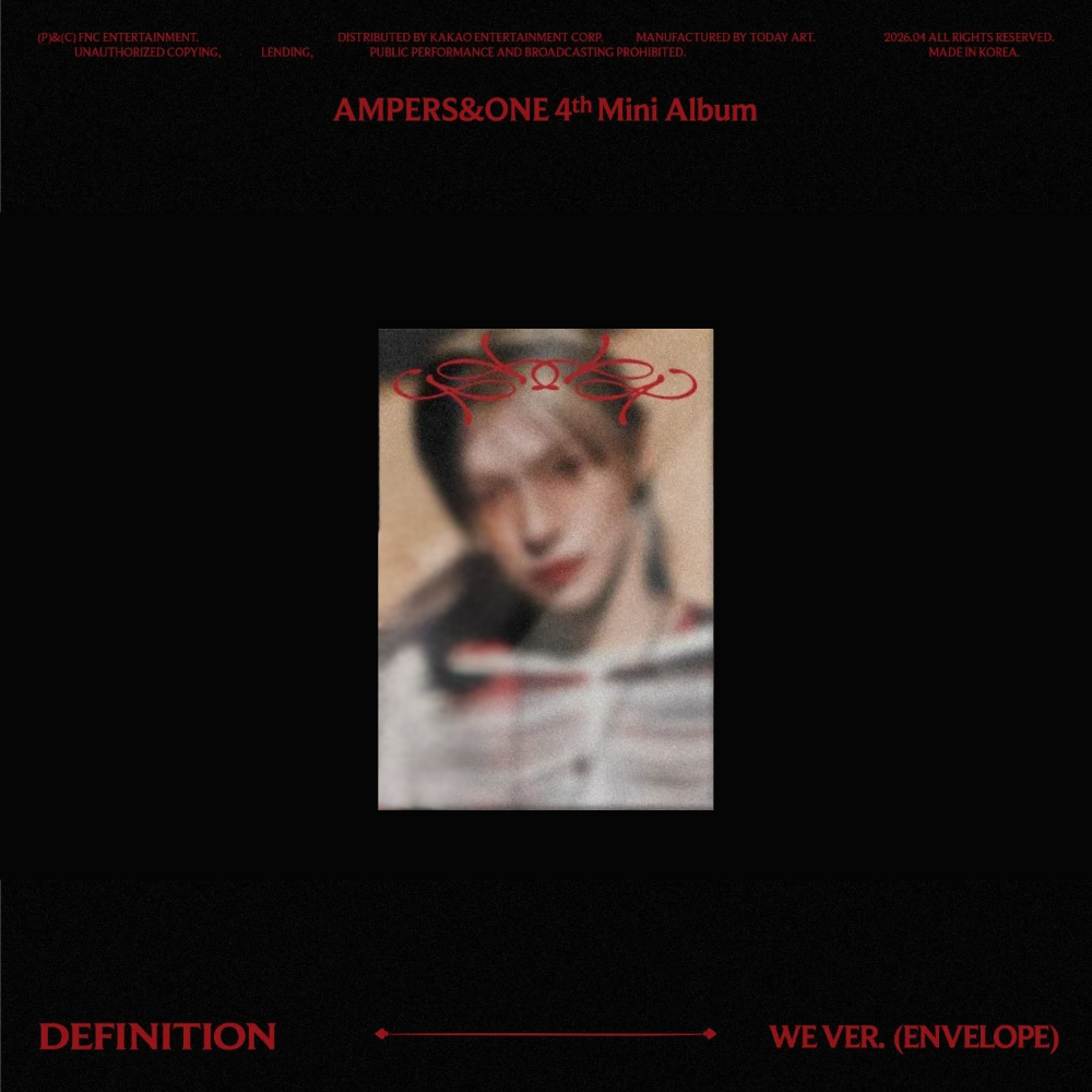 [SET] AMPERS&ONE - 4° Mini Album [DEFINITION] WE Ver.